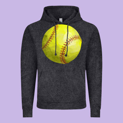 Softball Vintage Hoodie Designed By Fadigitalartstudio