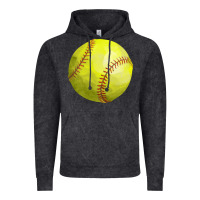 Vintage Black softball Vintage Hoodie - FaDigitalArtStudio