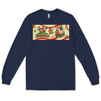 Navy just a girl who loves christmas Long Sleeve Tee - BundleAndBundleShop