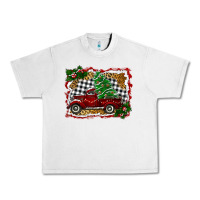 Lunar Rock Christmas Truck With Christmas Tree Urban Heavy Tee - RanaPortraitStore