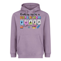 Lavender battery life of a wife & mom Heavyweight Hoodie - JahusDesignShop