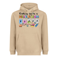 Mushroom battery life of a wife & mom Heavyweight Hoodie - JahusDesignShop
