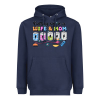Navy battery life of a wife & mom Heavyweight Hoodie - JahusDesignShop