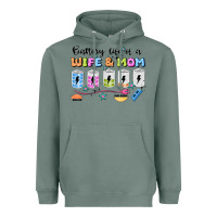 Sage battery life of a wife & mom Heavyweight Hoodie - JahusDesignShop