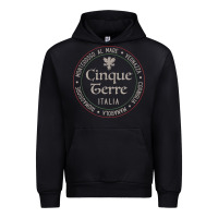 Black cinque terre italia gift for italian mediterranean travelers t shirt Urban Hoodie - baoMotion