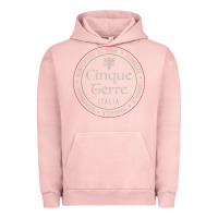 Pigment Salmon cinque terre italia gift for italian mediterranean travelers t shirt Urban Hoodie - baoMotion