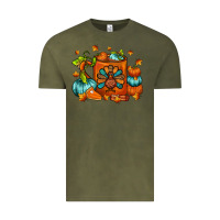 Vintage Olive Thanksgiving Coffee Mug Vintage Tee - FaDigitalArtStudio