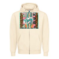 Sandshell racing brushstroke Zipper Hoodie - AdoDesignShop