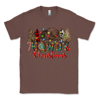 Chestnut howdy christmas Classic Tee - CowGirlArtShop
