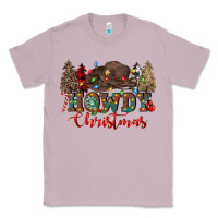 Lilac howdy christmas Classic Tee - CowGirlArtShop