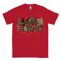 Red howdy christmas Classic Tee - CowGirlArtShop