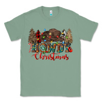 Sage howdy christmas Classic Tee - CowGirlArtShop