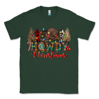 Sports Green howdy christmas Classic Tee - CowGirlArtShop