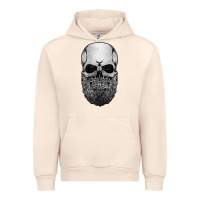 Sandshell creepy bald and bearded skull for halloween & skeletons fans t shirt Urban Hoodie - baoMotion