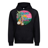 Black somewhere on a beach Urban Hoodie - JahusDesignShop