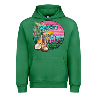 Emerald somewhere on a beach Urban Hoodie - JahusDesignShop
