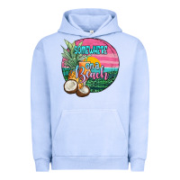 Pigment Grape Ice somewhere on a beach Urban Hoodie - JahusDesignShop