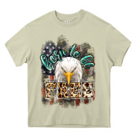 Mossy Born to be free 4th of july Heavy Core Tee - HowdyJamesFarm