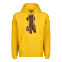 Lemon Poodles Dog lllustrations Premium Hoodie - LillyAllenDesigns