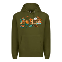 Army Green fall nurse Premium Hoodie - RanaPortraitStore