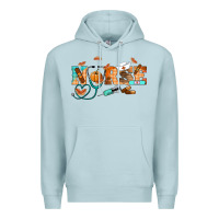 Blue Mist fall nurse Premium Hoodie - RanaPortraitStore