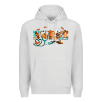 Dove Grey fall nurse Premium Hoodie - RanaPortraitStore