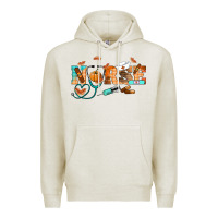 Oatmeal Heather fall nurse Premium Hoodie - RanaPortraitStore
