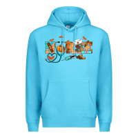 Ocean Blue fall nurse Premium Hoodie - RanaPortraitStore