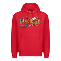 Red fall nurse Premium Hoodie - RanaPortraitStore