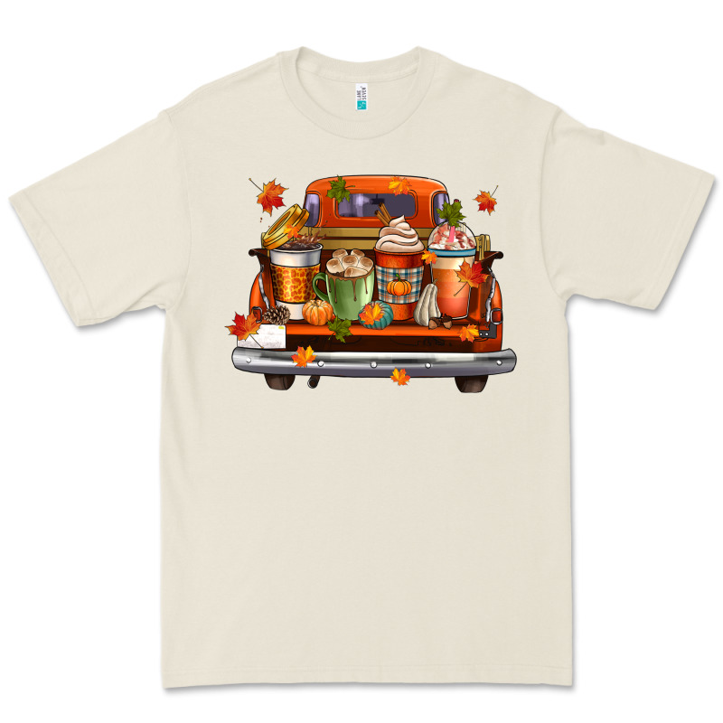 Coffee Cups Truck Premium Tee by CowGirlArtShop | Teevron