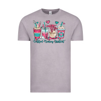 Vintage Zinc cna certified nursing assistant coffee cups Vintage Tee - OliviaCreatesArt