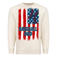 Sandshell baseball dad american flag Premium Sweatshirt - JahusDesignShop