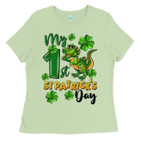 Matcha My first St. Patrick's Day Ladies Tee - CowGirlArtShop