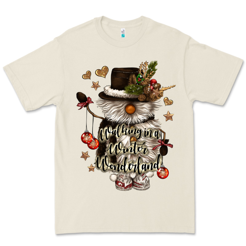 Walking In A Winter Wonderland Premium Tee by CowGirlArtShop | Teevron