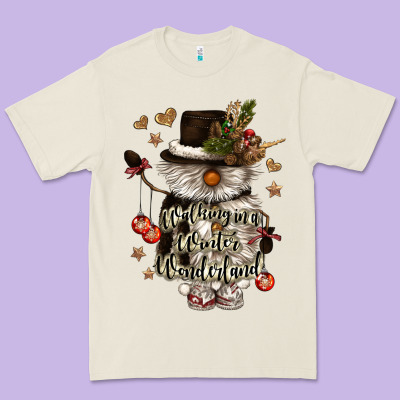 Walking In A Winter Wonderland Premium Tee Designed By Cowgirlartshop