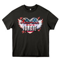 Asphalt American junkie 4th of july Heavy Core Tee - HowdyJamesFarm
