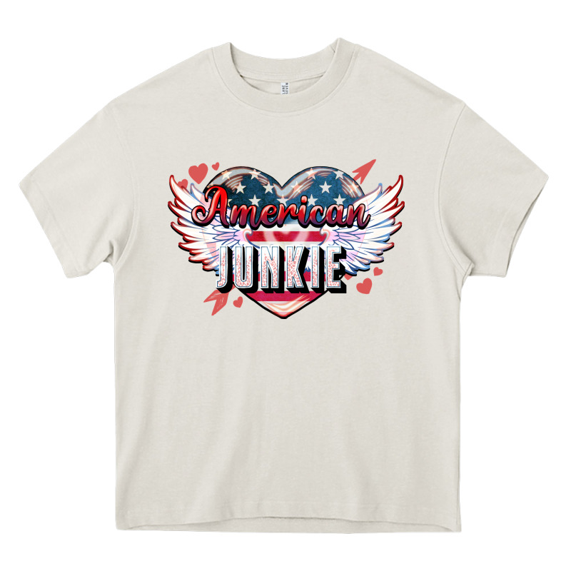 American Junkie 4th Of July Heavy Core Tee by HowdyJamesFarm | Teevron