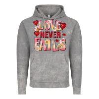 Cloud Rock Love never fails Vintage Hoodie - FaDigitalArtStudio