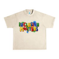 Sandshell Inclusion matters Urban Heavy Tee - FaDigitalArtStudio