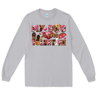 Moon Dust my dog is my valentine Long Sleeve Tee - FaDigitalArtStudio