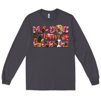 Smoke my dog is my valentine Long Sleeve Tee - FaDigitalArtStudio