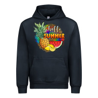 Navy hello summer pineapple Urban Hoodie - JahusDesignShop