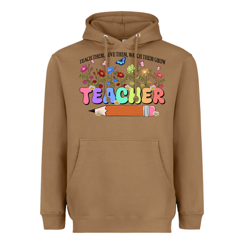 Teacher Wildflowers Kopyası Heavyweight Hoodie by JahusDesignShop | Teevron