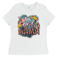 Girl Mama Butterfly Mother's Day Ladies Tee | Teevron