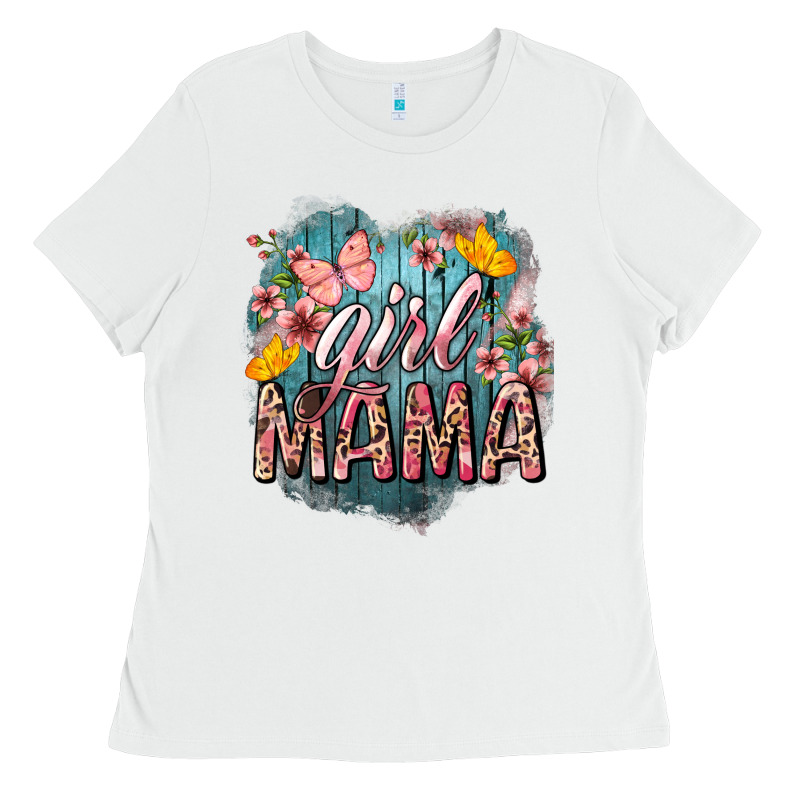 Girl Mama Butterfly Mother's Day Ladies Tee by HowdyJamesFarm | Teevron