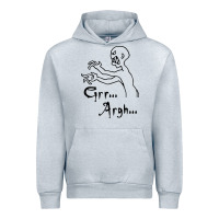 Heather Grey grr argh Urban Hoodie - baoMotion