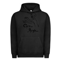 Pigment Black grr argh Urban Hoodie - baoMotion