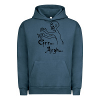 Pigment Midnight Navy grr argh Urban Hoodie - baoMotion