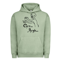 Pigment Oil Green grr argh Urban Hoodie - baoMotion