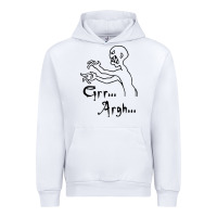 White grr argh Urban Hoodie - baoMotion